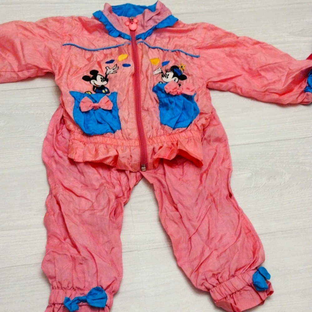 Vintage Mickey and CO. Disney by Mighty-Mac. Track suit 2t